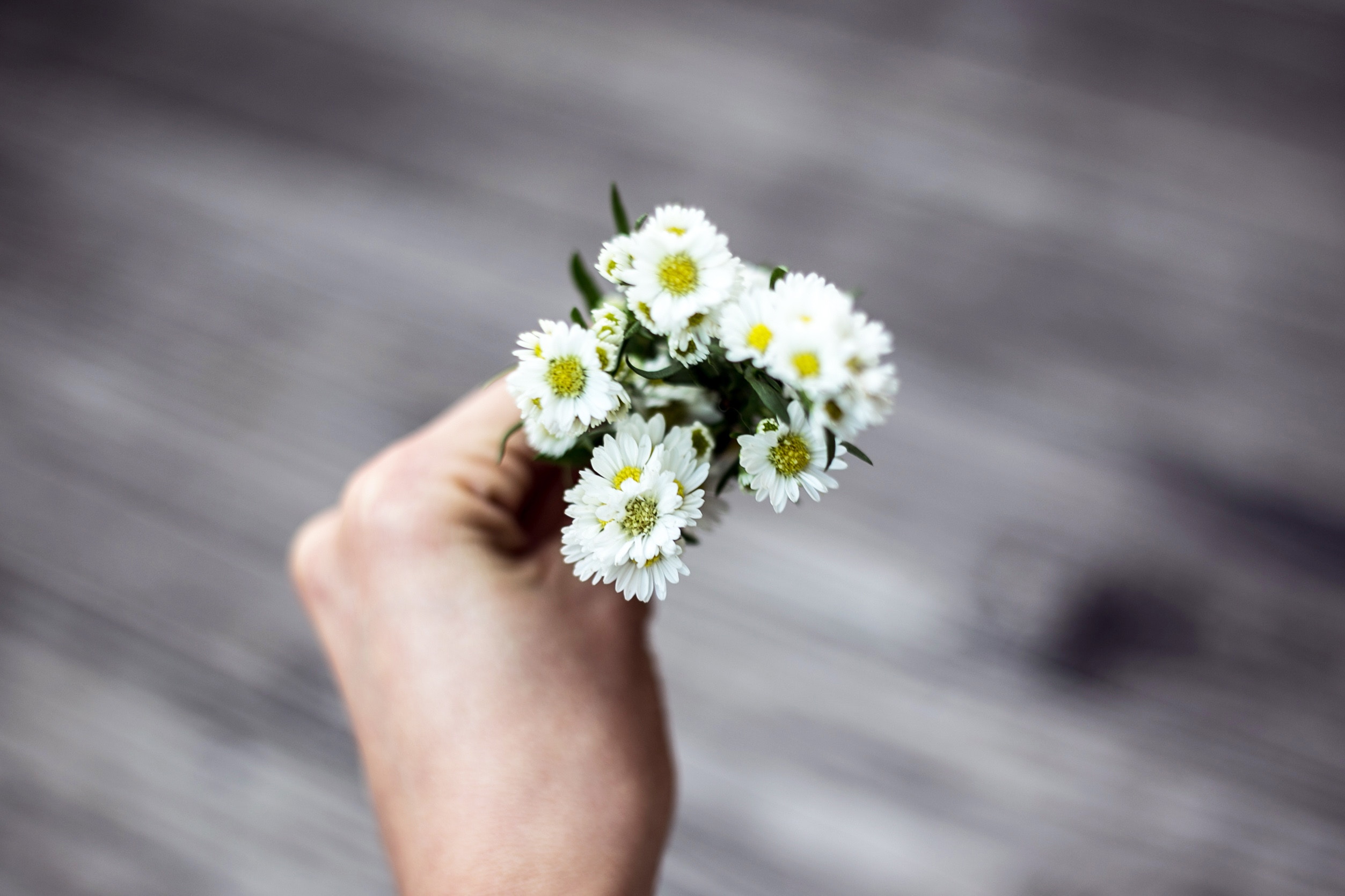 How making a choice too have positive personal interactions like giving white flowers.